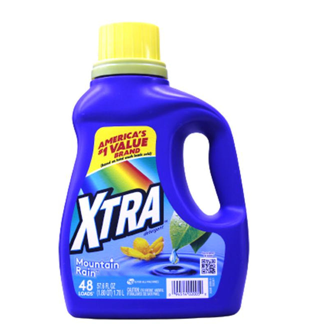 57.6OZ XTRA LAUNDRY LIQ MOUNTAIN RAIN-6