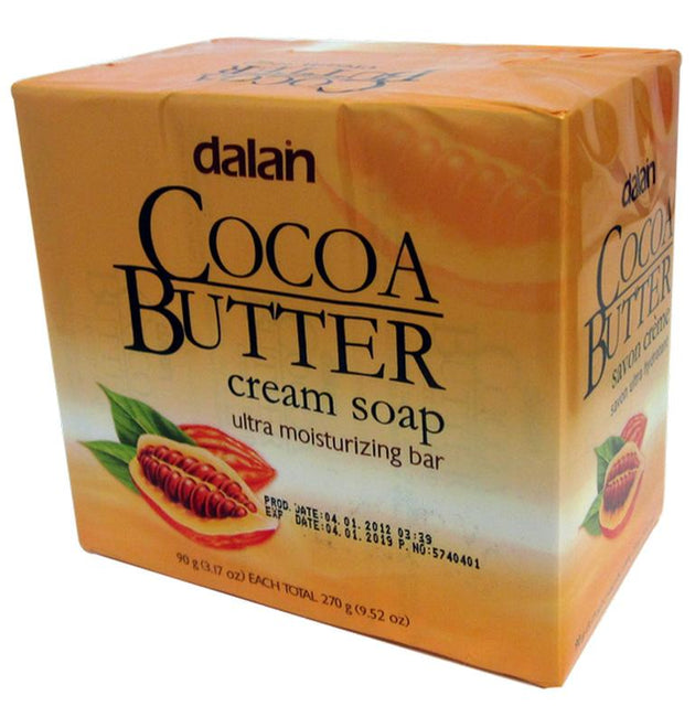 DALAN COCOA BUTTER SOAP 3.17OZ 3PK-24