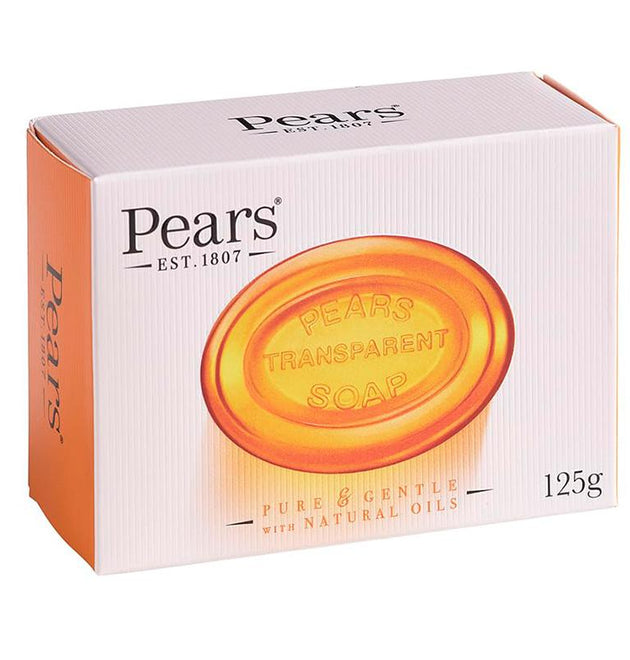 125GM PEAR SOAP PURE & GENTLE ORANGE-48