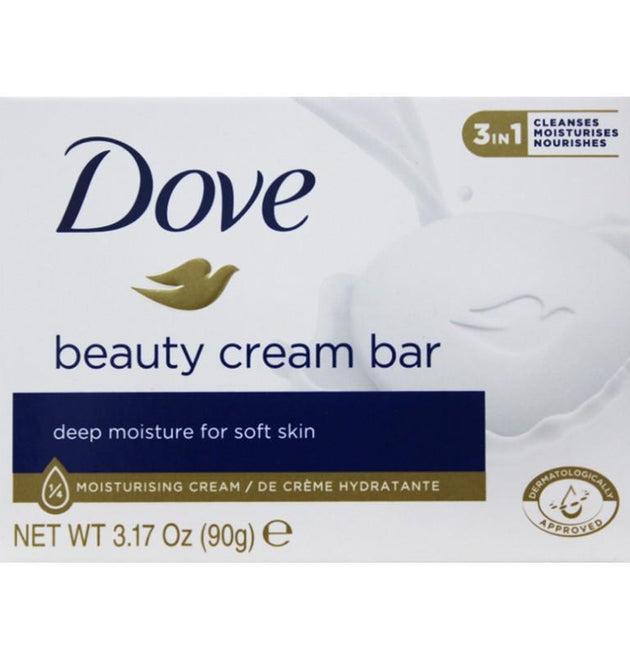 90GM DOVE SOAP 255877 WHITE-48