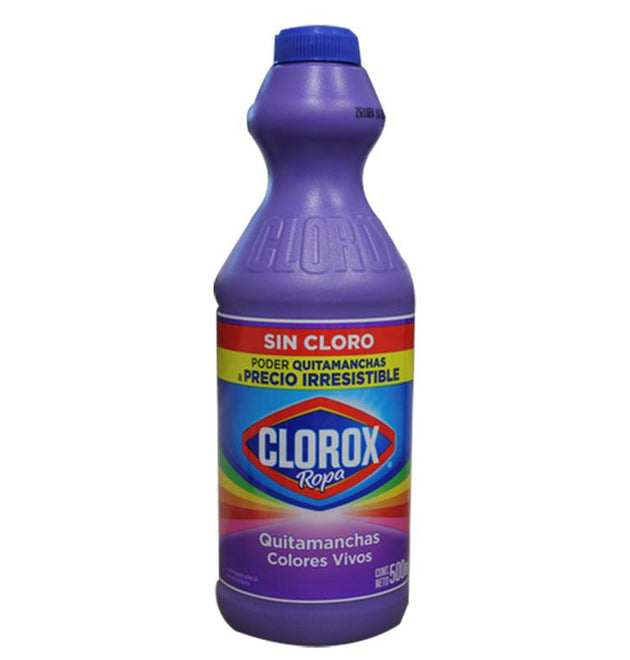 500ML CLOROX CLORES-12