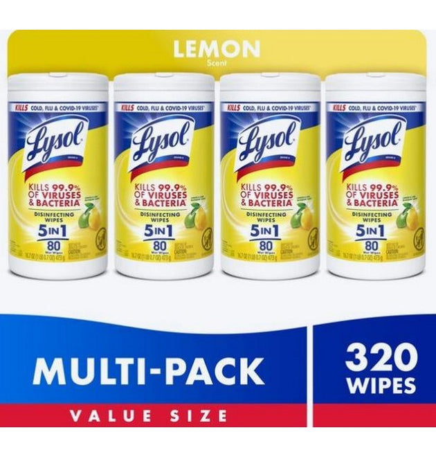 80CT LYSOL 837040 LEMON+LIME-12