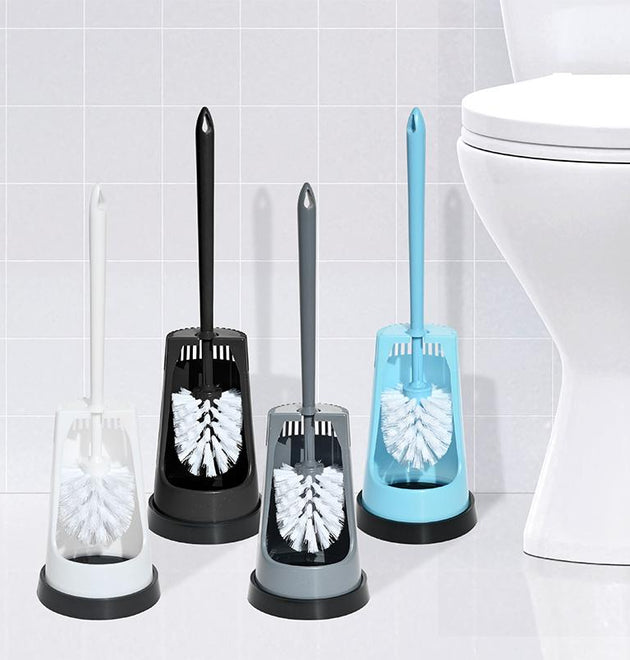 TWO TONE TOILET BRUSH W/ HOLDER-48
