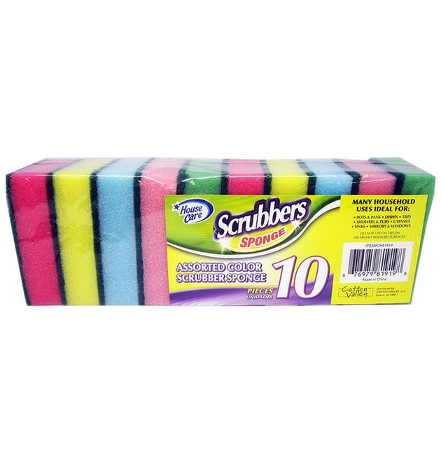 10PCS SPONGE SCRUBBER -36