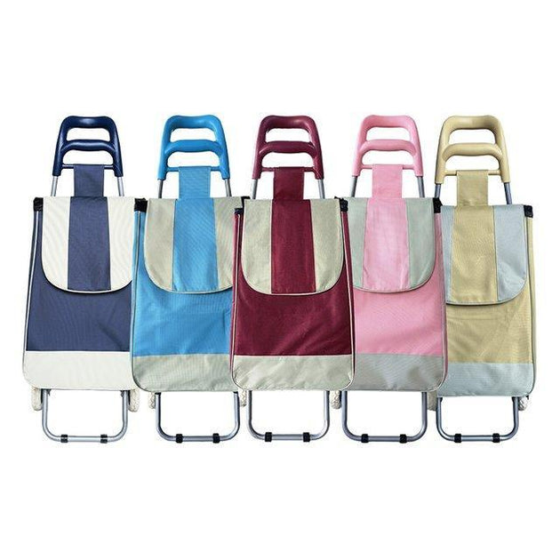 ELEGANT ROLLING SHOPPING CART-10
