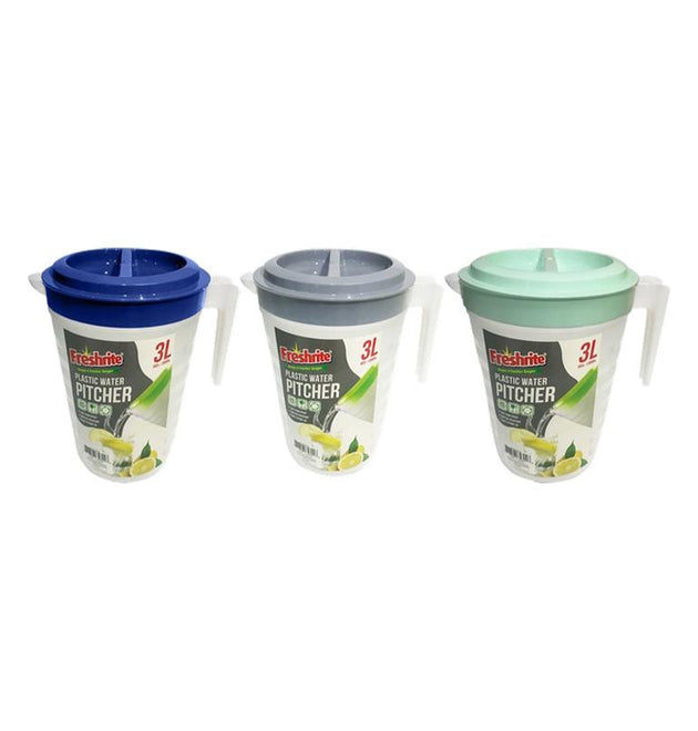 102OZ / 3000ML LARGE WATER PITCHER WITH LID - 36