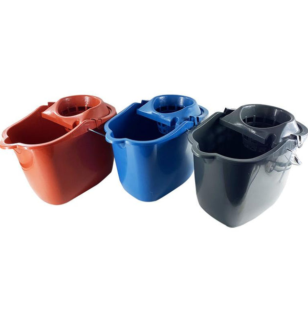18 QUART HEAVY DUTY MOP BUCKET METAL HANDLE WITH WHEELS - 24