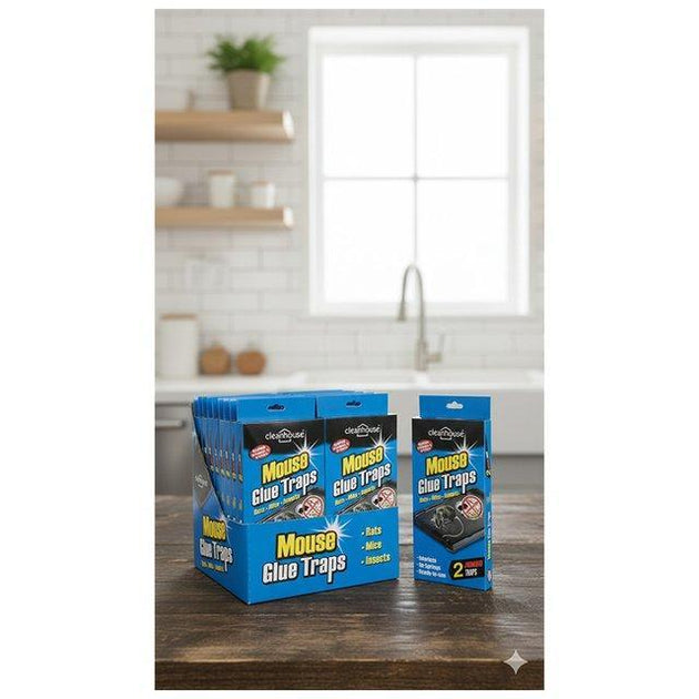 2PK SUPER JUMBO RAT GLUE TRAP - 48