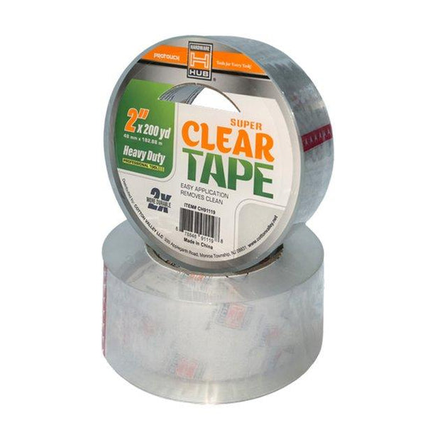 2'' X 200 YD SUPER CLEAR TAPE - 24