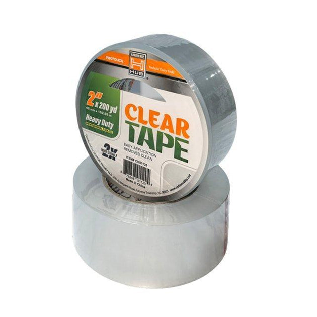 2'' X 200 YD CLEAR TAPE - 24