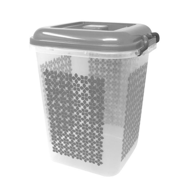 541oz / 16L PRINTED SQUARE STORAGE CONTAINER - 24
