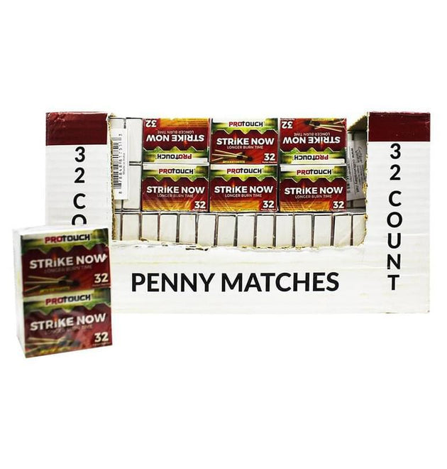 32CT 10PK WOODEN POCKET MATCHES - 48