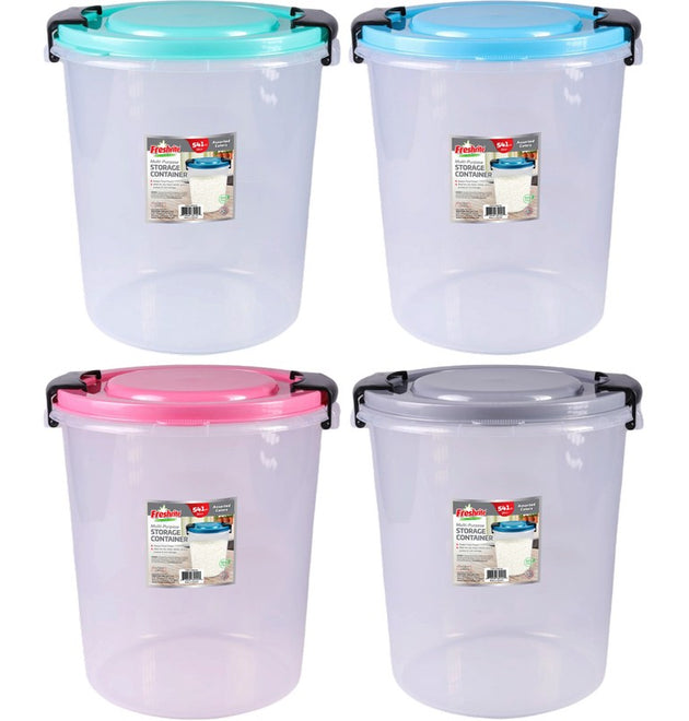 541oz / 16000ML ROUND STORAGE CONTAINER WITH LATCHES - 18