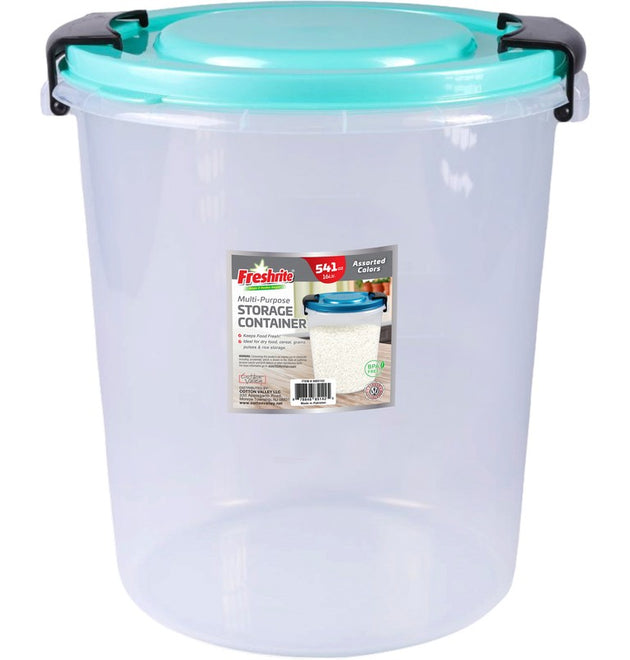 541oz / 16000ML ROUND STORAGE CONTAINER WITH LATCHES - 18