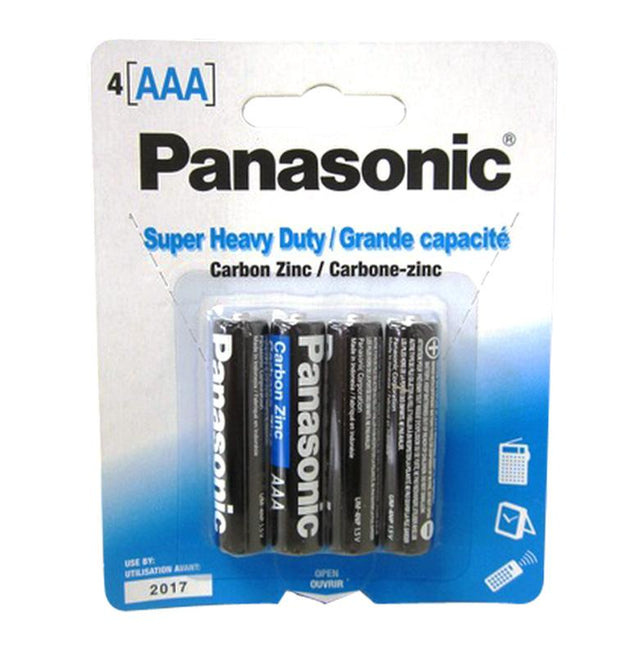 AAA PANASONIC BATTERY 4PK-48